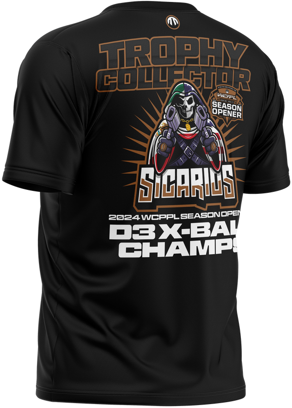 SICARIOS WCPPL CHAMPS TECH SHIRT