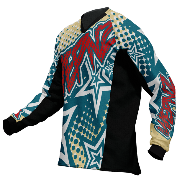 Wepnz Tazed Teal TM2 Jersey