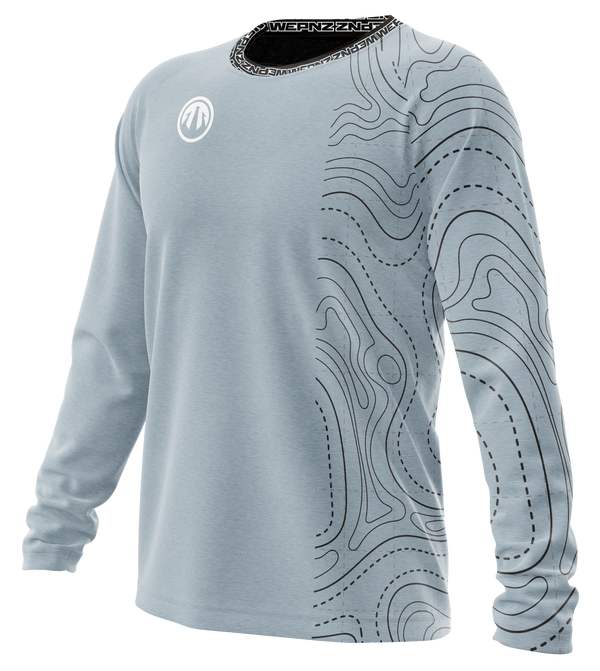 Topographic Asym Blue Striker (Practice) Jersey