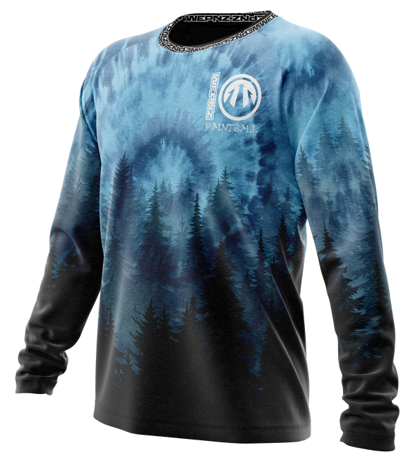 TyeDye Forest Blue Striker (Practice) Jersey