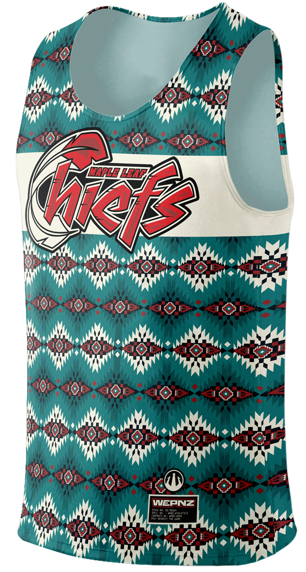 Maple Leaf Chiefs V7 (Tribal) Tank Top