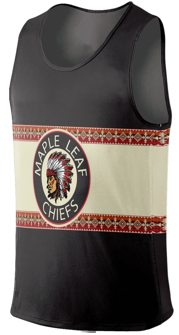 Maple Leaf Chiefs V3 (Throwback Hockey) Tank Top