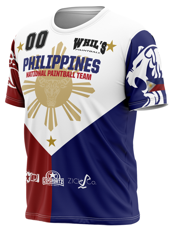 Team Philippines Tech Shirt (White)