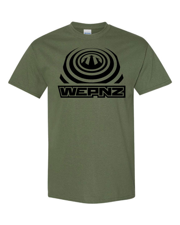 Shockwave Olive Cotton Blend T-Shirt