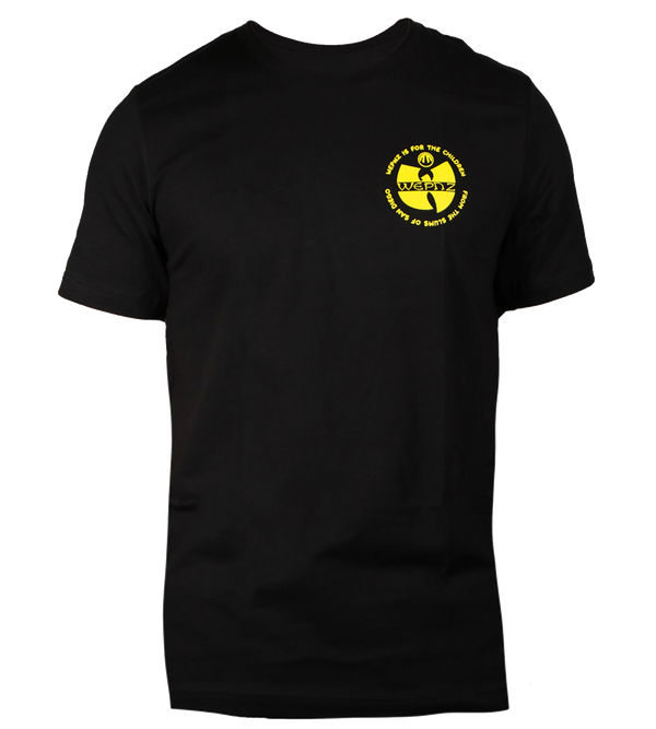 Wepnz Clan Black Cotton Blend T-Shirt