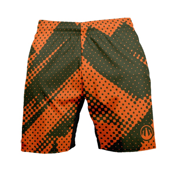 Halftone Fractal Shorts