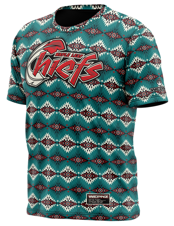 Maple Leaf Chiefs V7 (Tribal) Tech Shirt